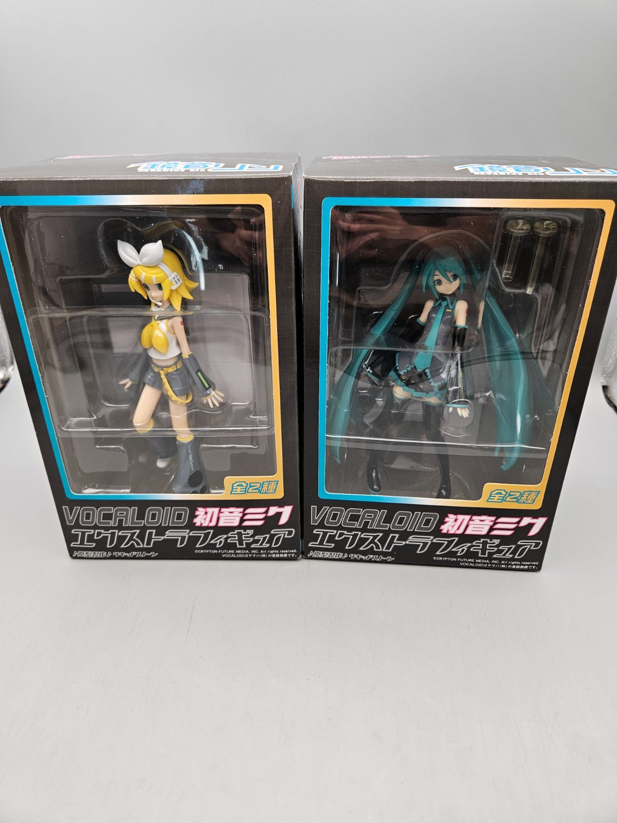 【新品未開封】VOCALOID 初音ミク＆鏡音リン エクストラ フィギュア 全２種