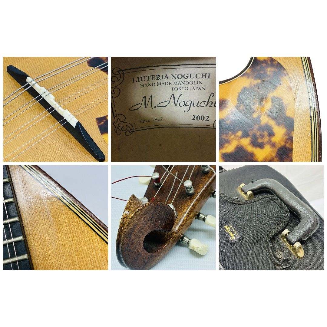 Minoru Noguchi 野口實 M.Noguchi since 1962 ハンドメイド マンドリン