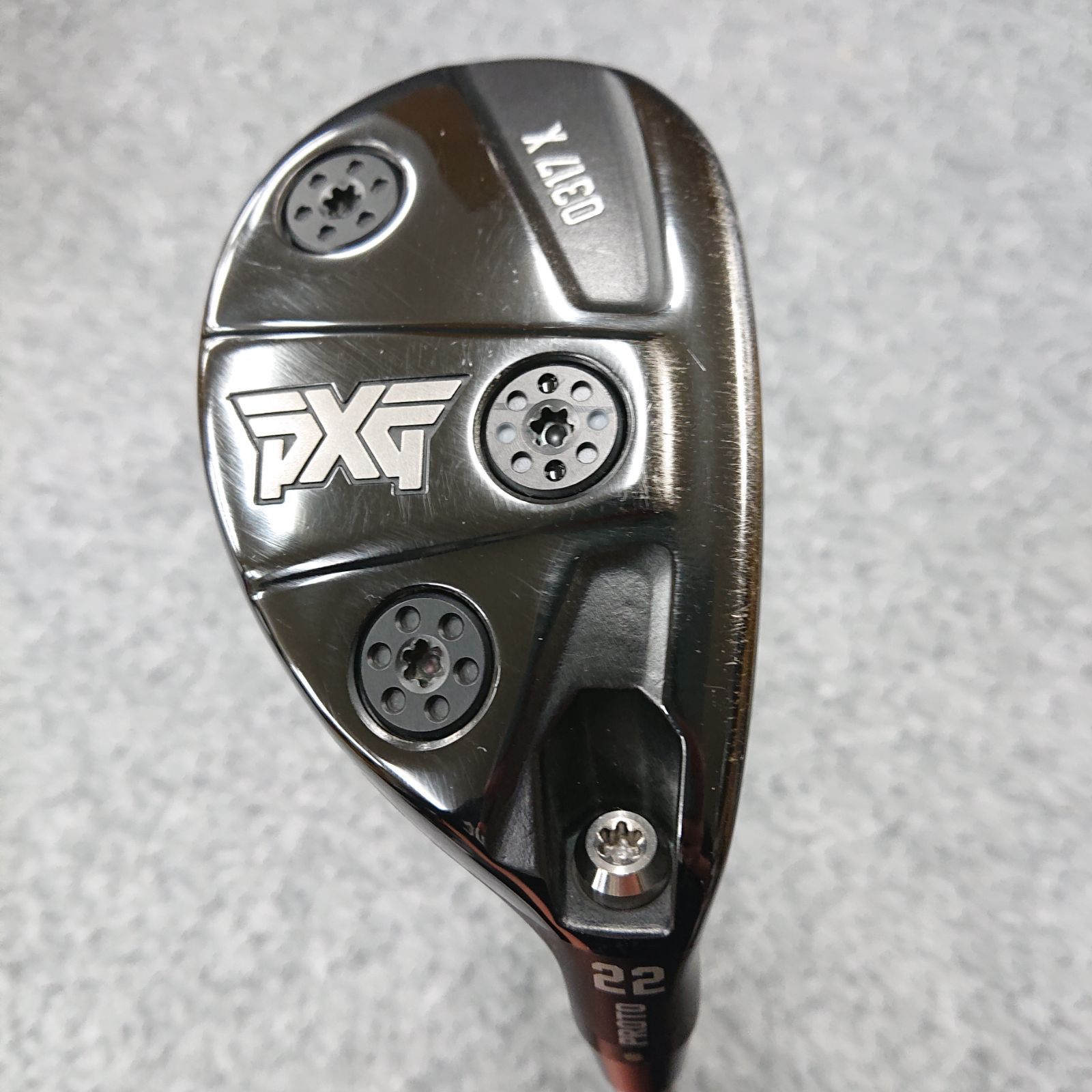 PXG 0317 X PROTO ユーティリティ 22° MCI 70 (R) - メルカリ