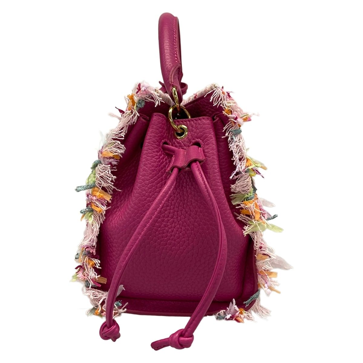 MULBERRY(マルベリー) ハンドバッグ美品 スモール アイリス ピンク