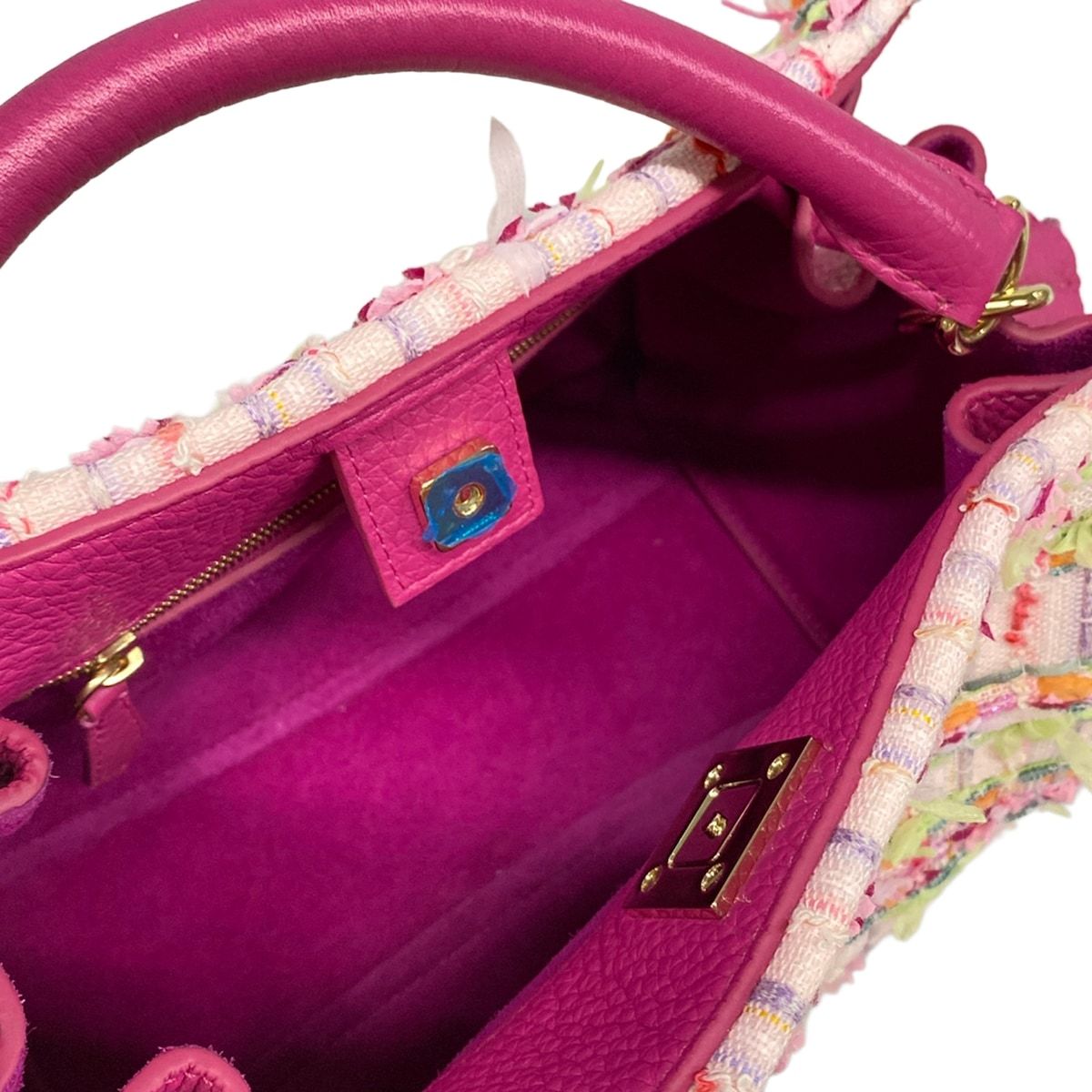 MULBERRY(マルベリー) ハンドバッグ美品 スモール アイリス ピンク