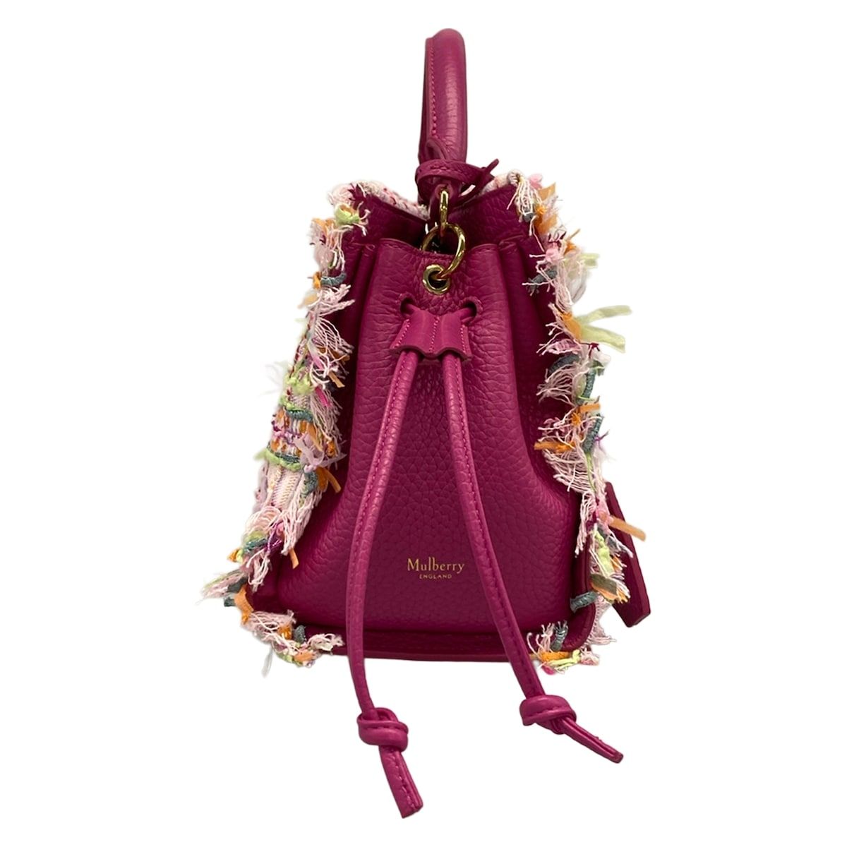 MULBERRY(マルベリー) ハンドバッグ美品 スモール アイリス ピンク 