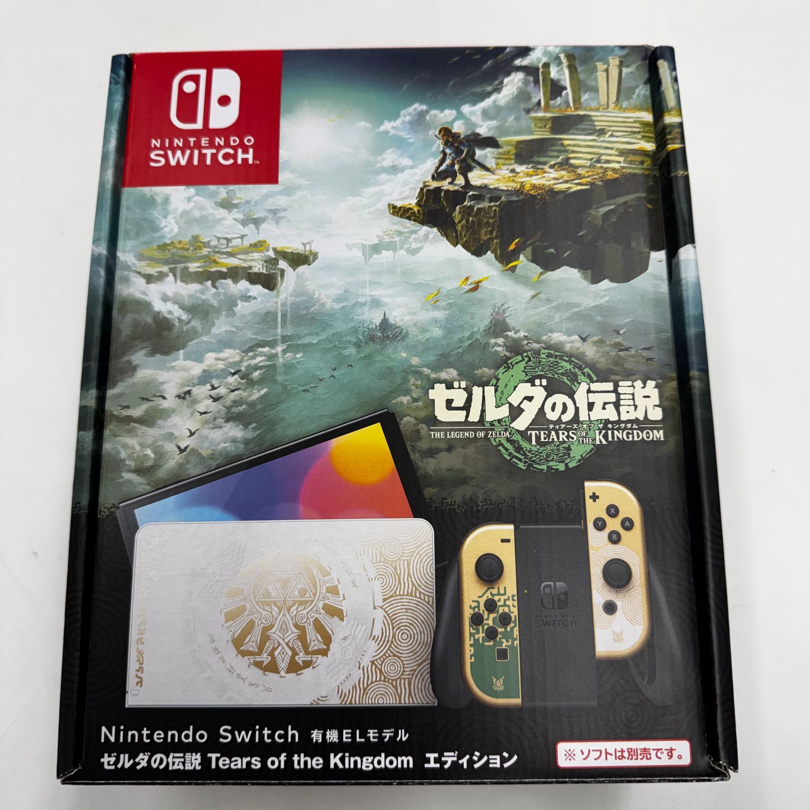 【新古品】Nintendo Switch 有機ELモデル ゼルダの伝説 ティアーズ オブ ザ キングダムエディション 4902370550481 20,448円
