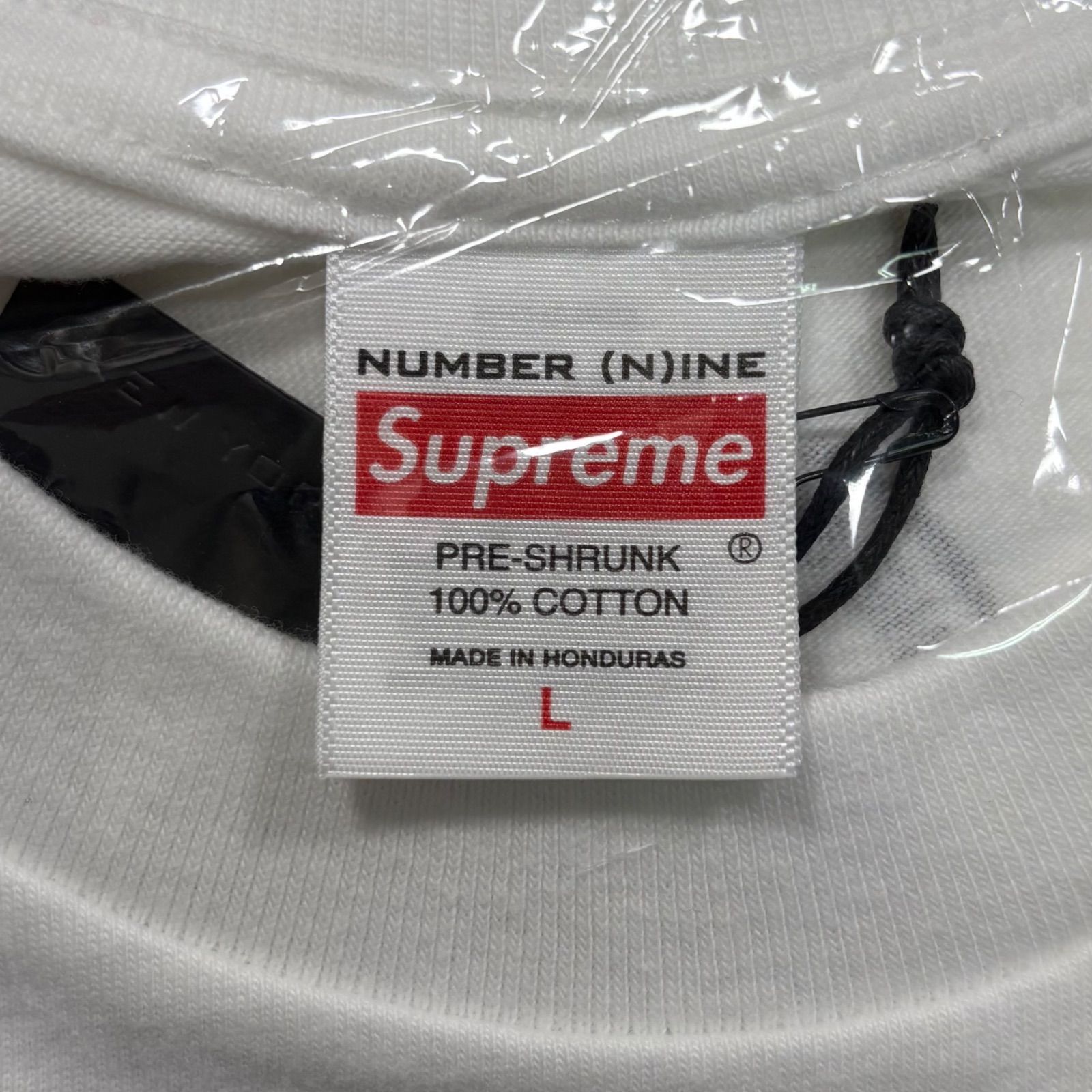 未使用品 Supreme Number(N)ine Manson Tee White L シュプリーム 