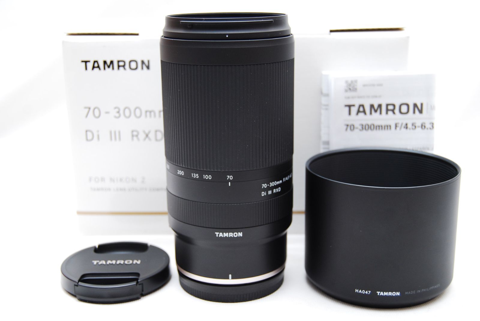 ★極上美品　タムロン 70-300mm F4.5-6.3 Di III RXD A047 ニコンZ　TAMRON ★