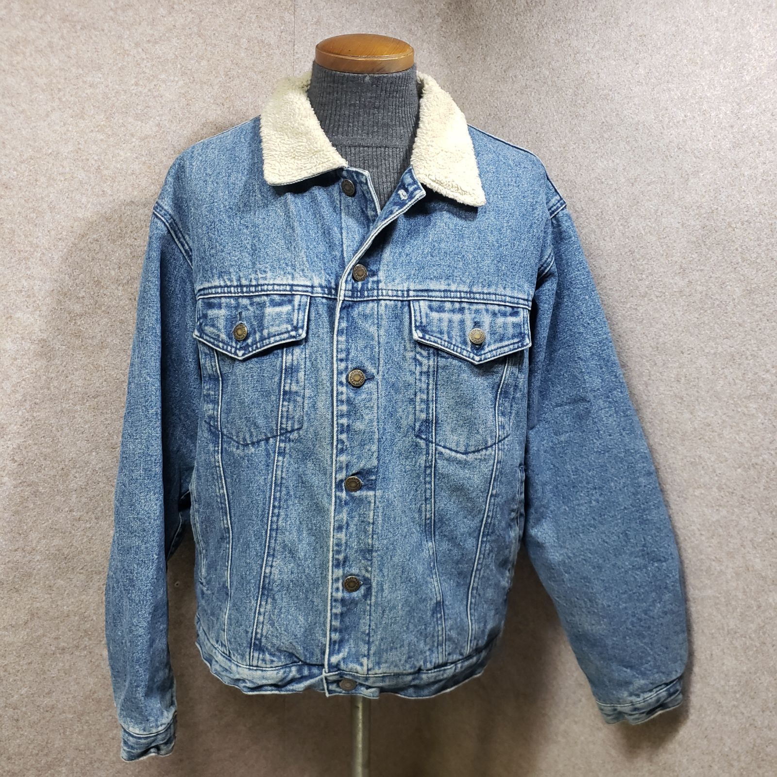 Cabela's カベラス デニムジャケット ボア裏地　L 　u7463h