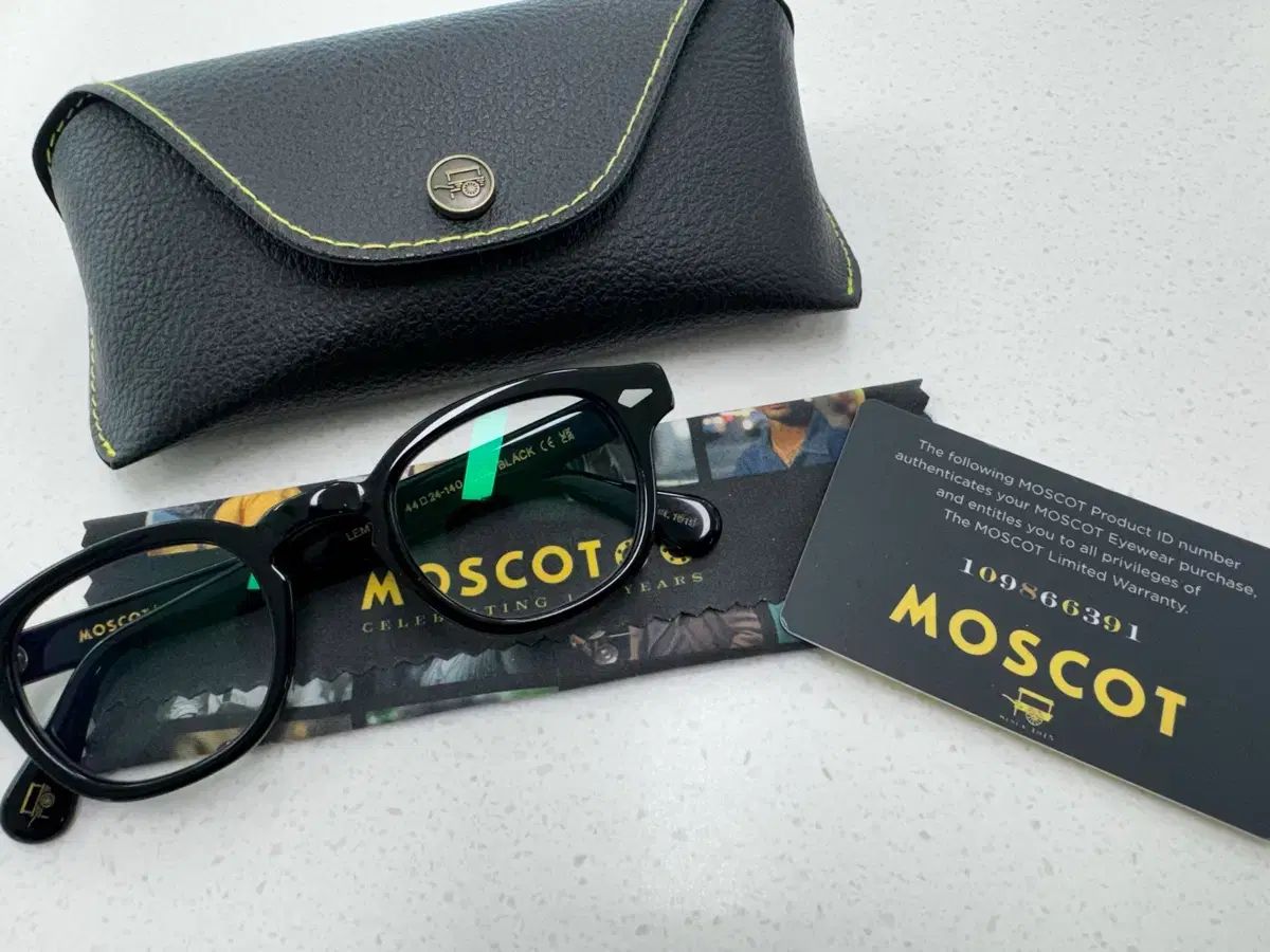 MOSCOT(モスコット) レムトッシュ ブラック 44 サイズ 出品