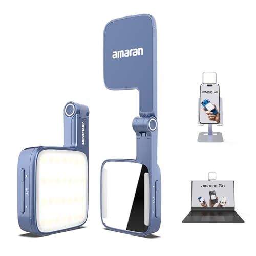 amaran go amaran Magnetic Mini Light ? MagSafe & Qi2対応 超軽量両面ライト | 調整可能な色温度&明るさ | USB-C急速充電 | 10種ライティングエフェクト | コンテンツ制作用ポータ 98b8967d