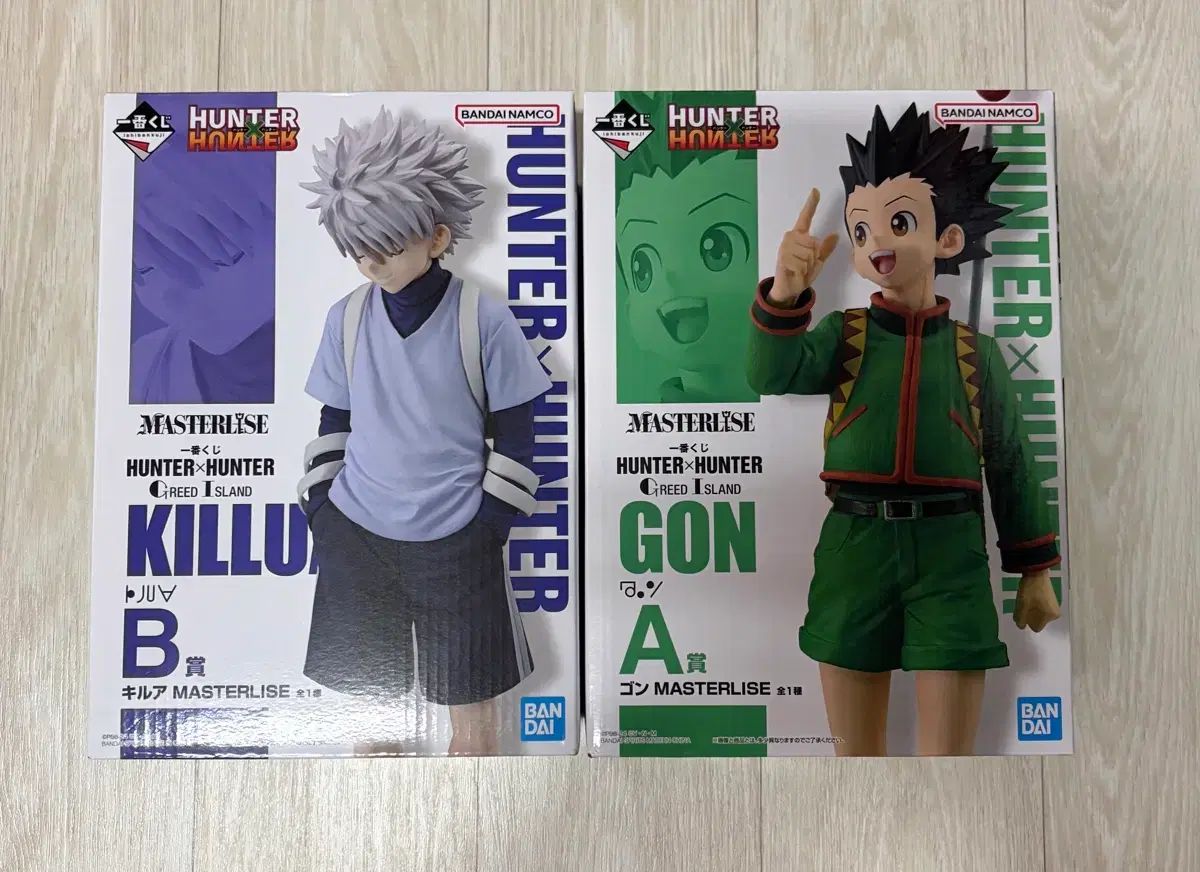 一番くじ B賞 HUNTER×HUNTER キルア A賞 ゴン フィギュア OF DAY 