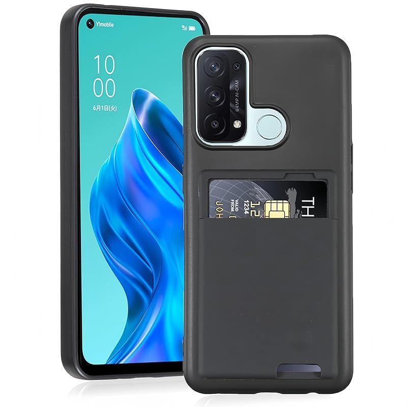 新品】 【 Agaiy 】OPPO Reno5 A 対応 ケース 背面カード収納 耐衝撃
