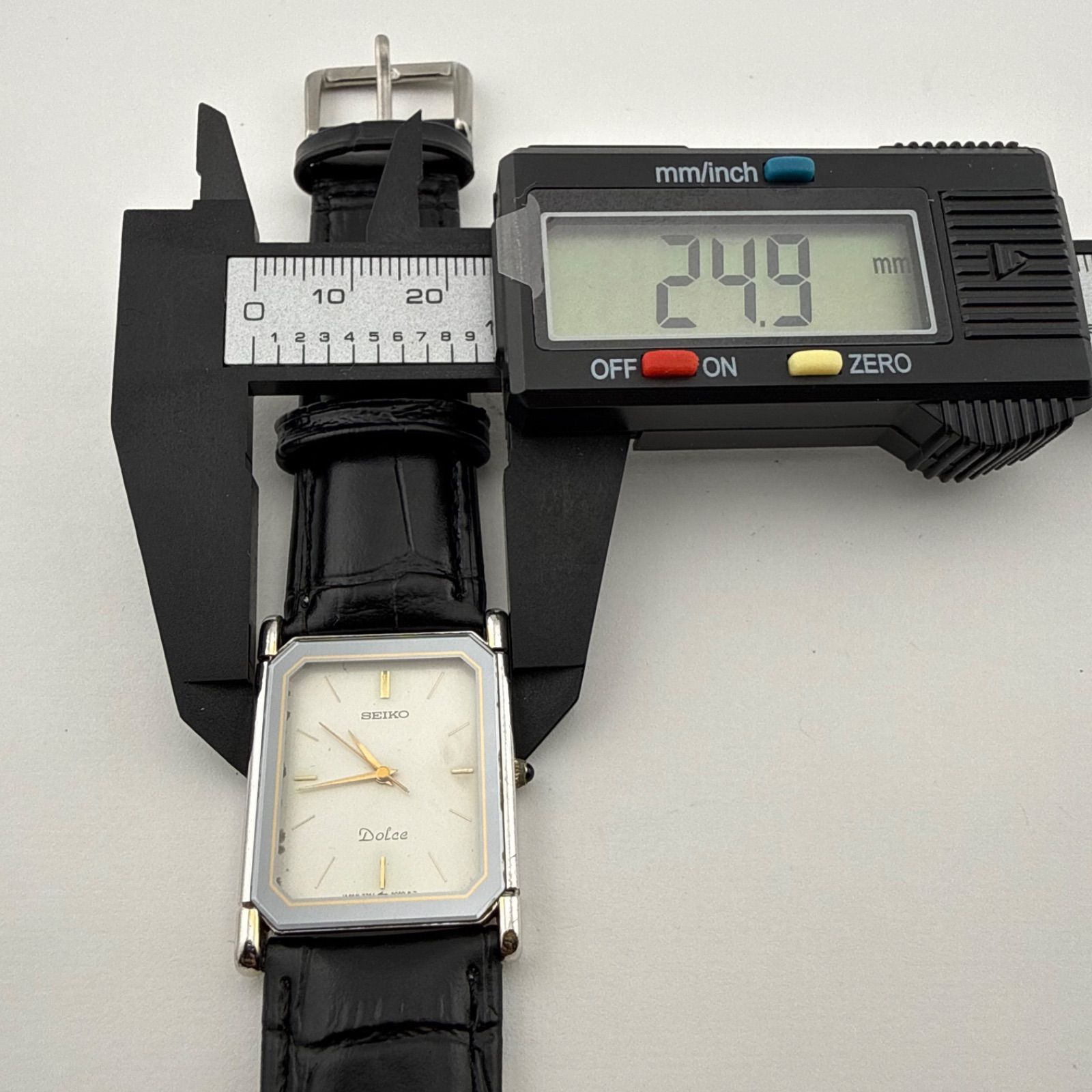 SEIKO 7741-5050 セイコー DOLCE ドルチェ スクエア メンズ 腕時計