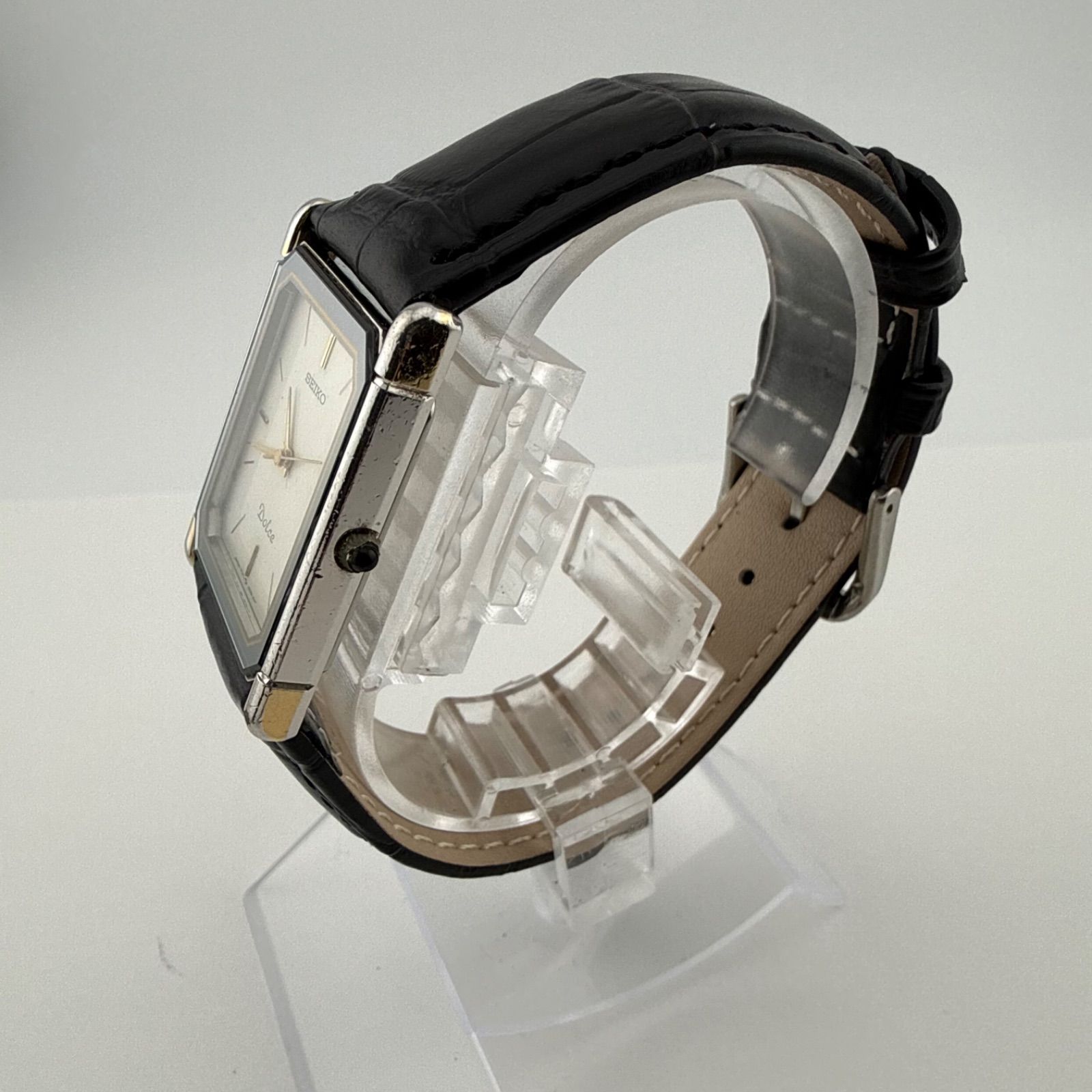 SEIKO 7741-5050 セイコー DOLCE ドルチェ スクエア メンズ 腕時計 