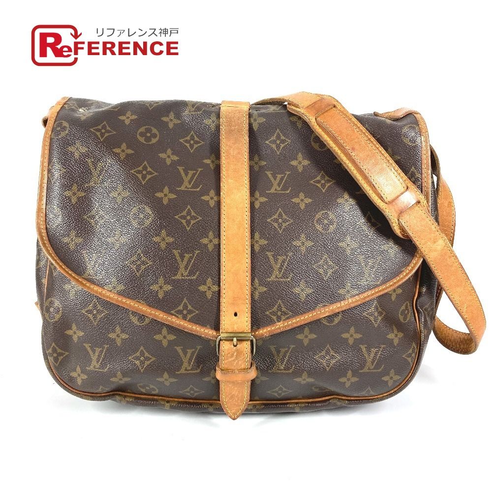 LOUIS VUITTON ルイヴィトン ショルダーバッグ ソミュール35 ソミュール35 M42254 モノグラムキャンバス ブラウン 20,659円