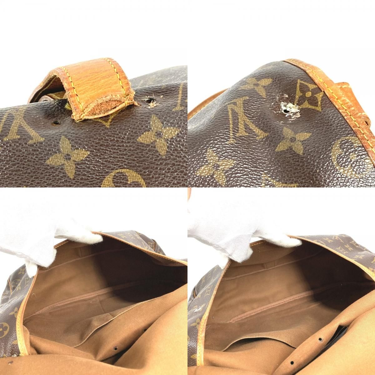 LOUIS VUITTON ルイヴィトン ショルダーバッグ ソミュール35