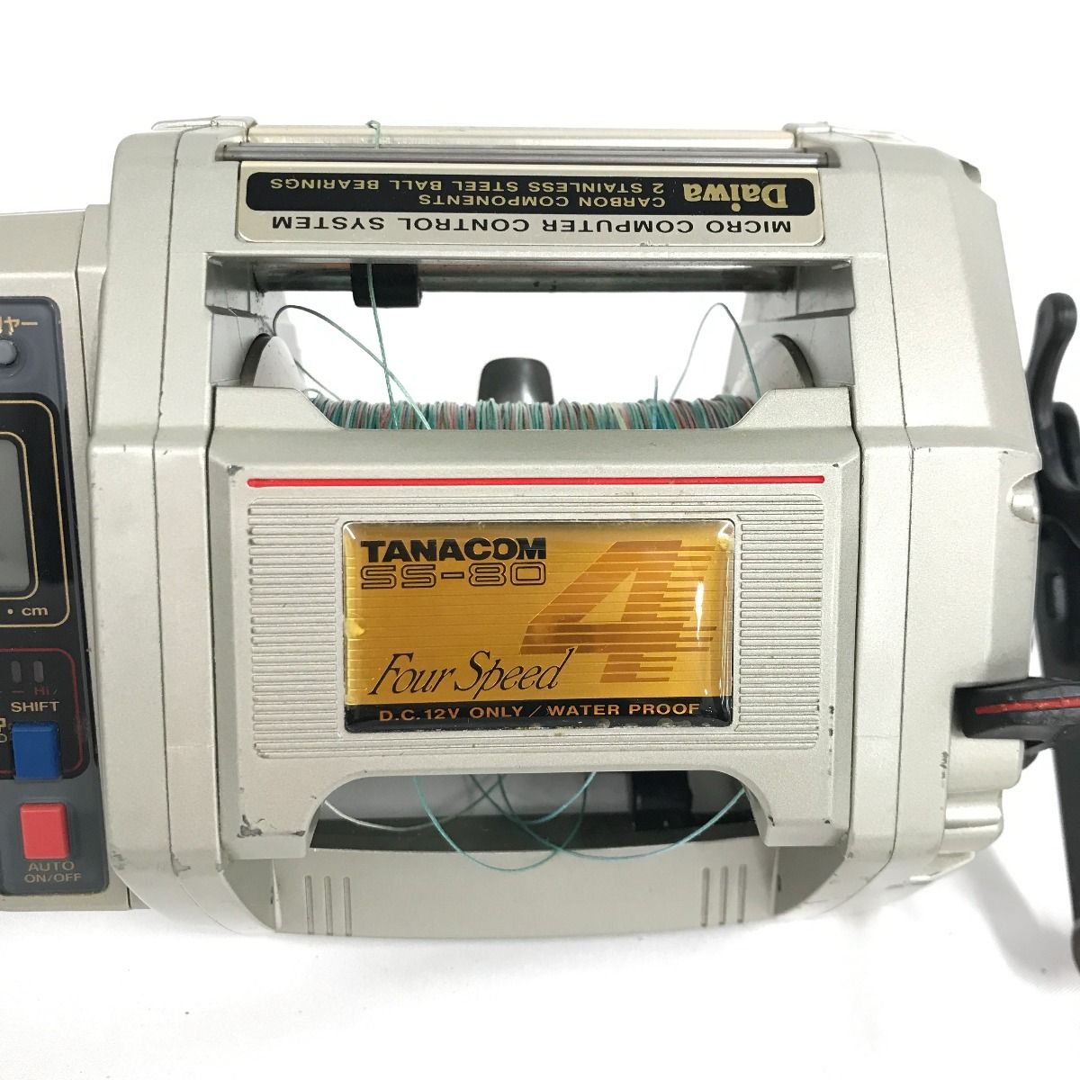 ダイワ　電動リール SS-80 Four Speed　コード、糸付き DAIWA ダイワ タナコン SS-80 電動リール 傷汚れ有 - メルカリ