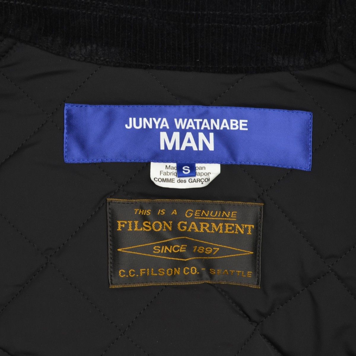 JUNYAWATANABEMAN×FILSONGARMENT】25AW AD2025 WP-J001 マッキーノ