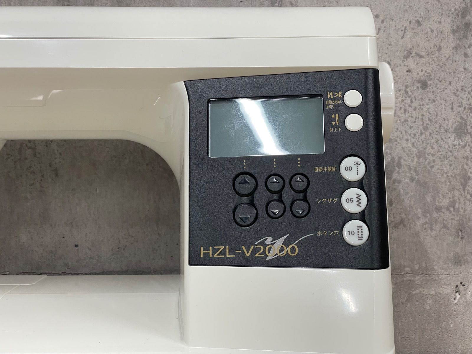 H-05028 JUKI ジューキ コンピューターミシン HZL-V2000 美品 - メルカリ