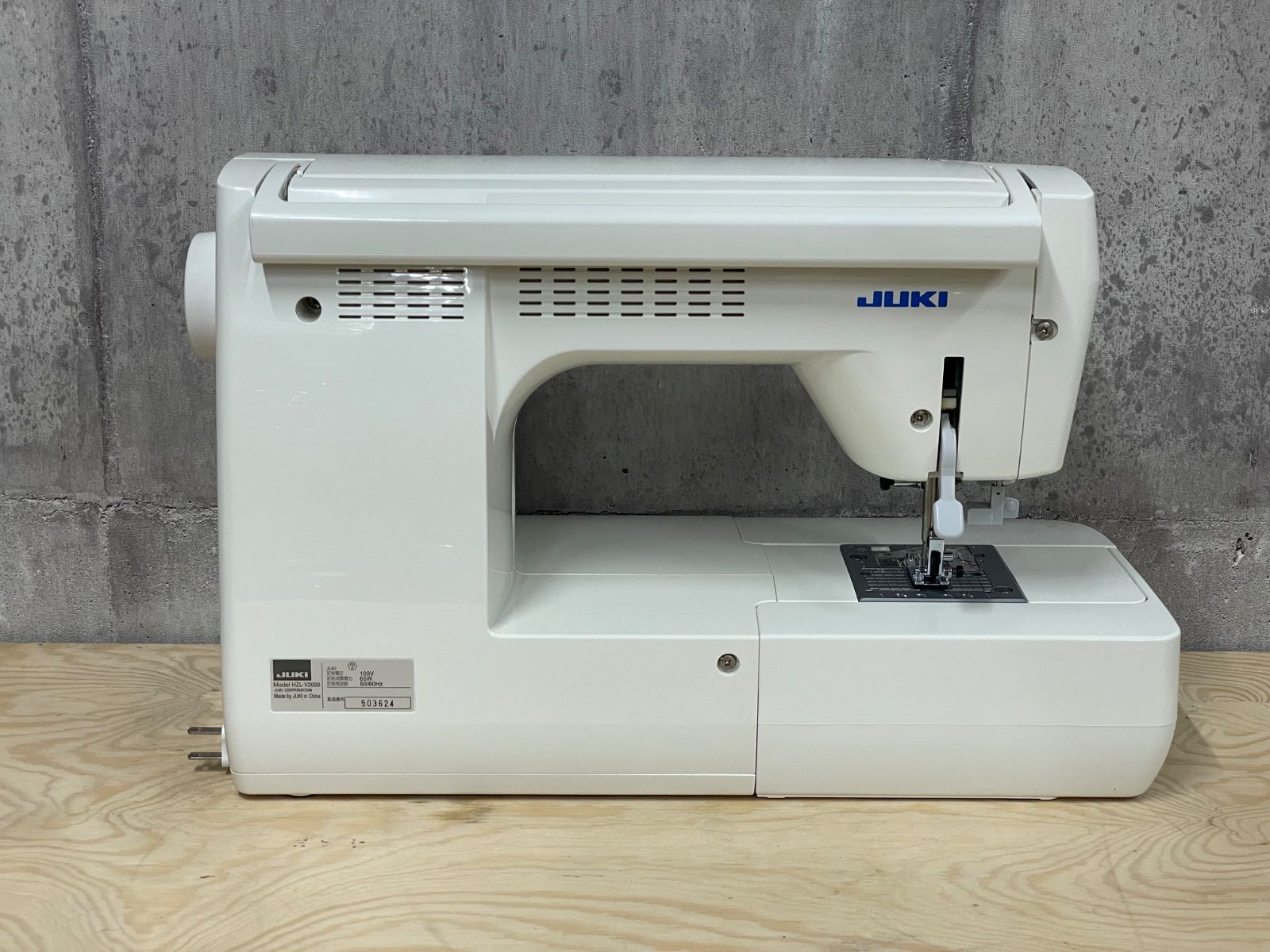 H-05028 JUKI ジューキ コンピューターミシン HZL-V2000 美品 - メルカリ