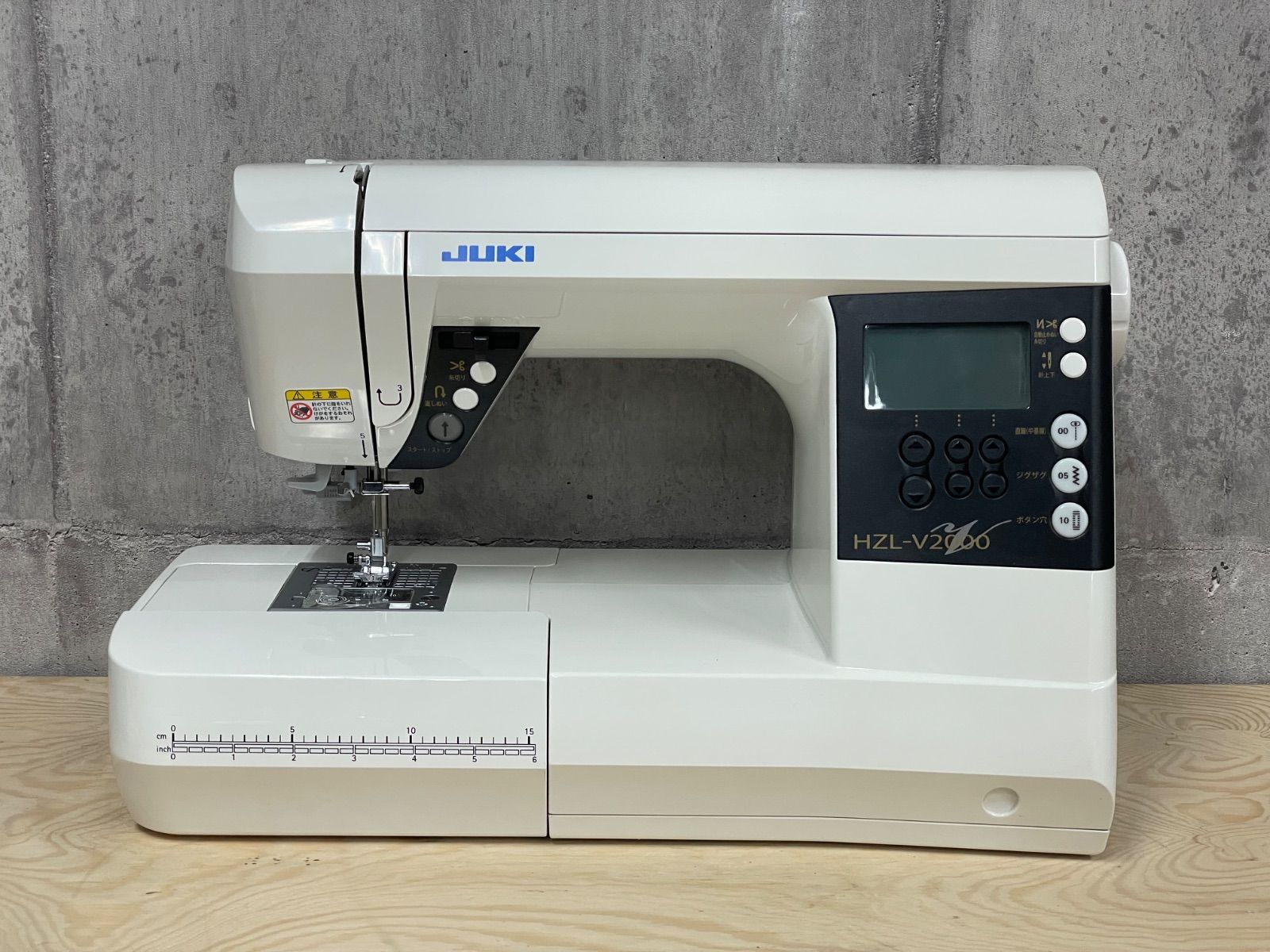 H-05028 JUKI ジューキ コンピューターミシン HZL-V2000 美品 - メルカリ