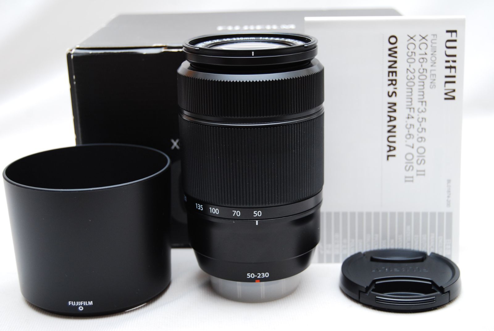 ★極上美品　富士フイルム X 交換レンズ フジノン ズーム 望遠 XC50-230mm F XC50-230MMF4.5-6.7 OIS II ブラツク (FUJIFILM)★