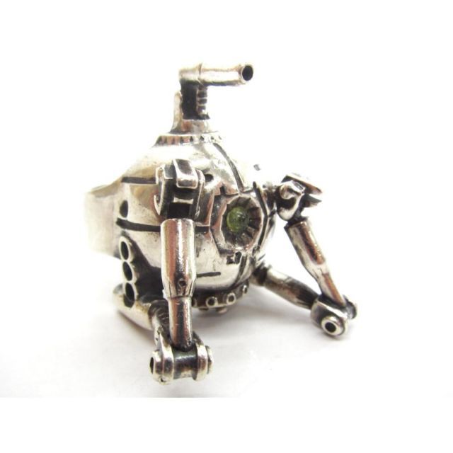 JAP工房 機動戦士ガンダム RB-79 ボール スターリングシルバー リング JAP工房 INC 1999's RB-79 BALL RING シルバー 約17号 指輪 ∠UA12885