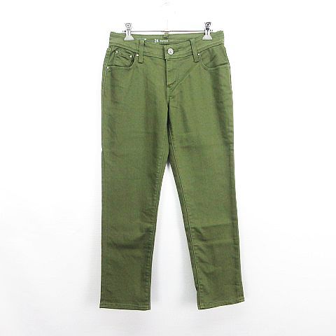 リーバイス Levi's 15736-0018 デニム ジーンズ ボトムス Boy friend スキニー ストレッチ 24 オリーブグリーン ※EKM