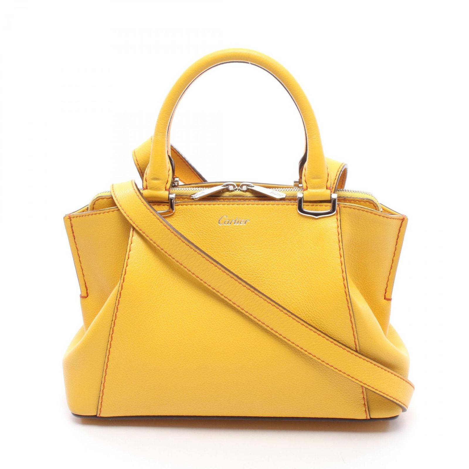 CARTIER カルティエ C ドゥ カルティエ ミニバッグ 2WAY ショルダーバッグ 67,540円