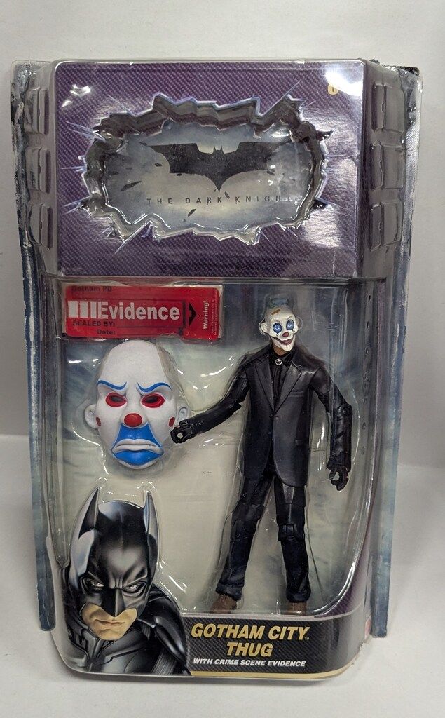 MATTEL THE DARK KNIGHT GOTHAM CITY THUG/困り顔/THE DARK KNIGHT P4722