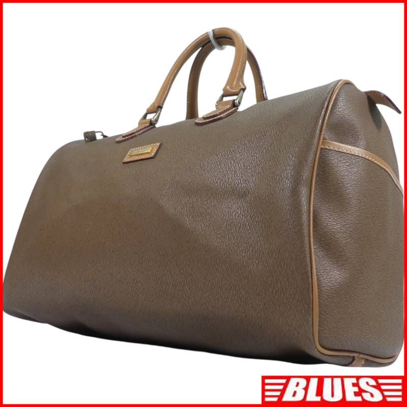 LANCEL ランセル フランス製 ボストンバッグ 旅行 茶 大容量 メンズ レディース ボストンバッグ一覧←SEULB屋着古← NR4988