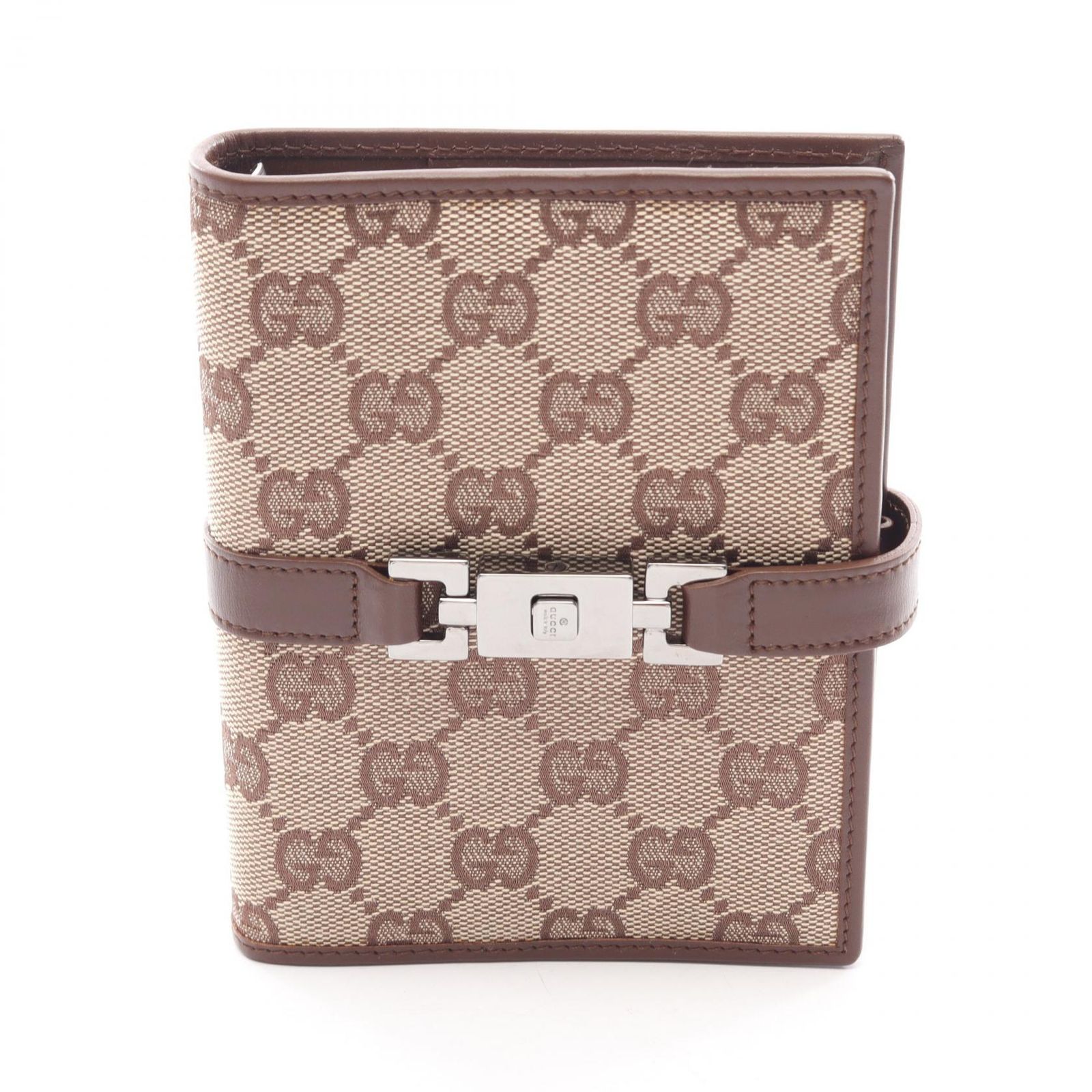 GUCCI グッチ ジャッキー アジェンダ GGキャンバス 手帳カバー