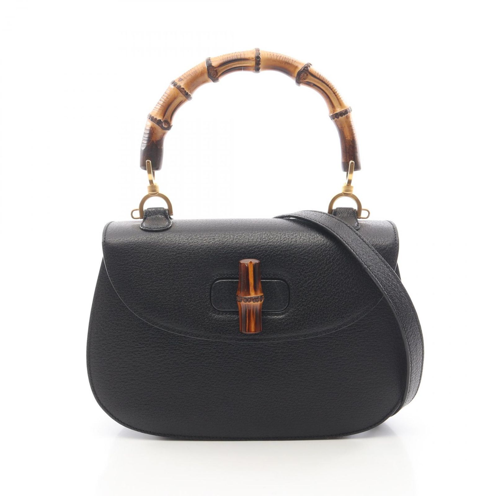 GUCCI グッチ バンブー 2WAY ハンドバッグ