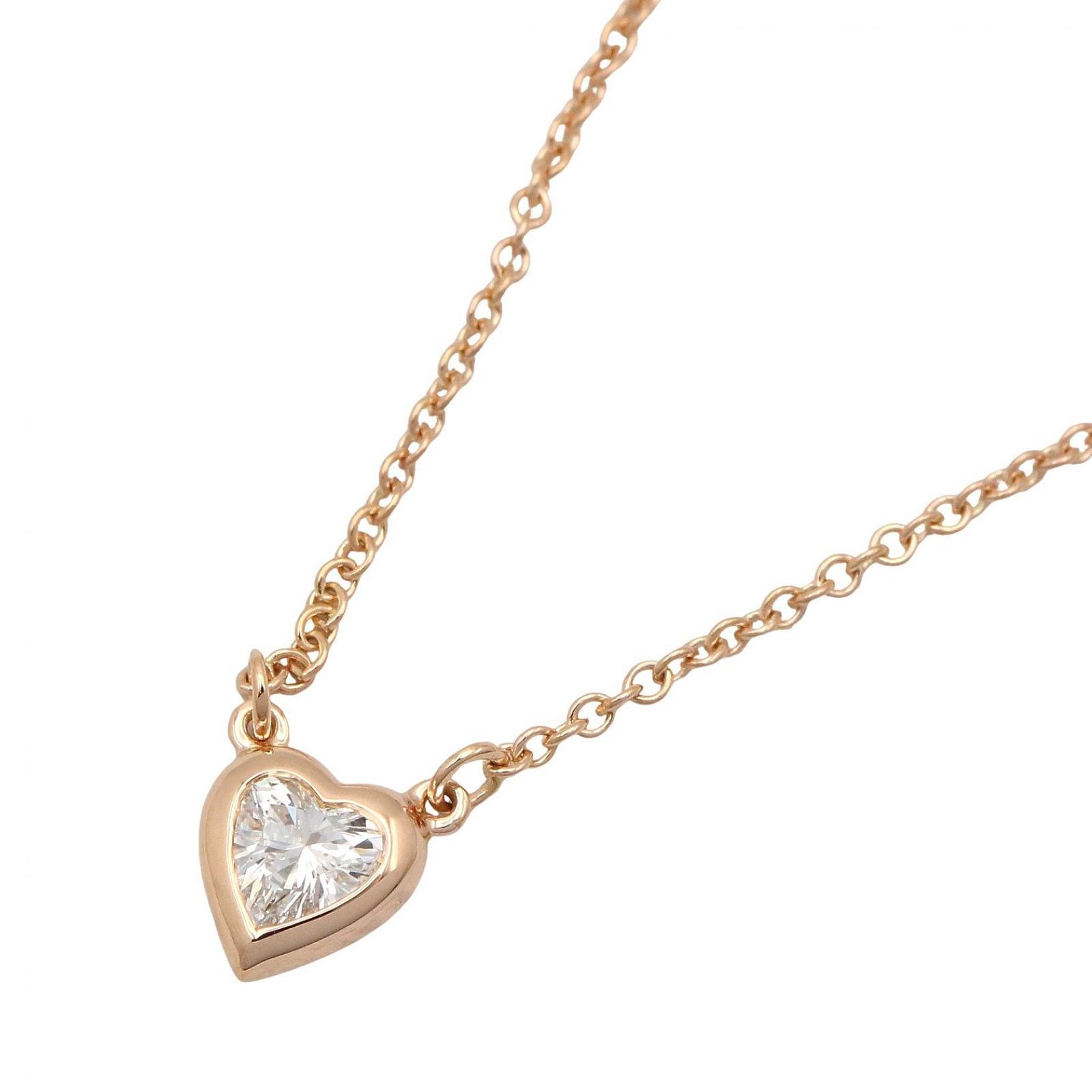 TIFFANY＆CO ティファニー バイザヤードハートネックレス ネックレス