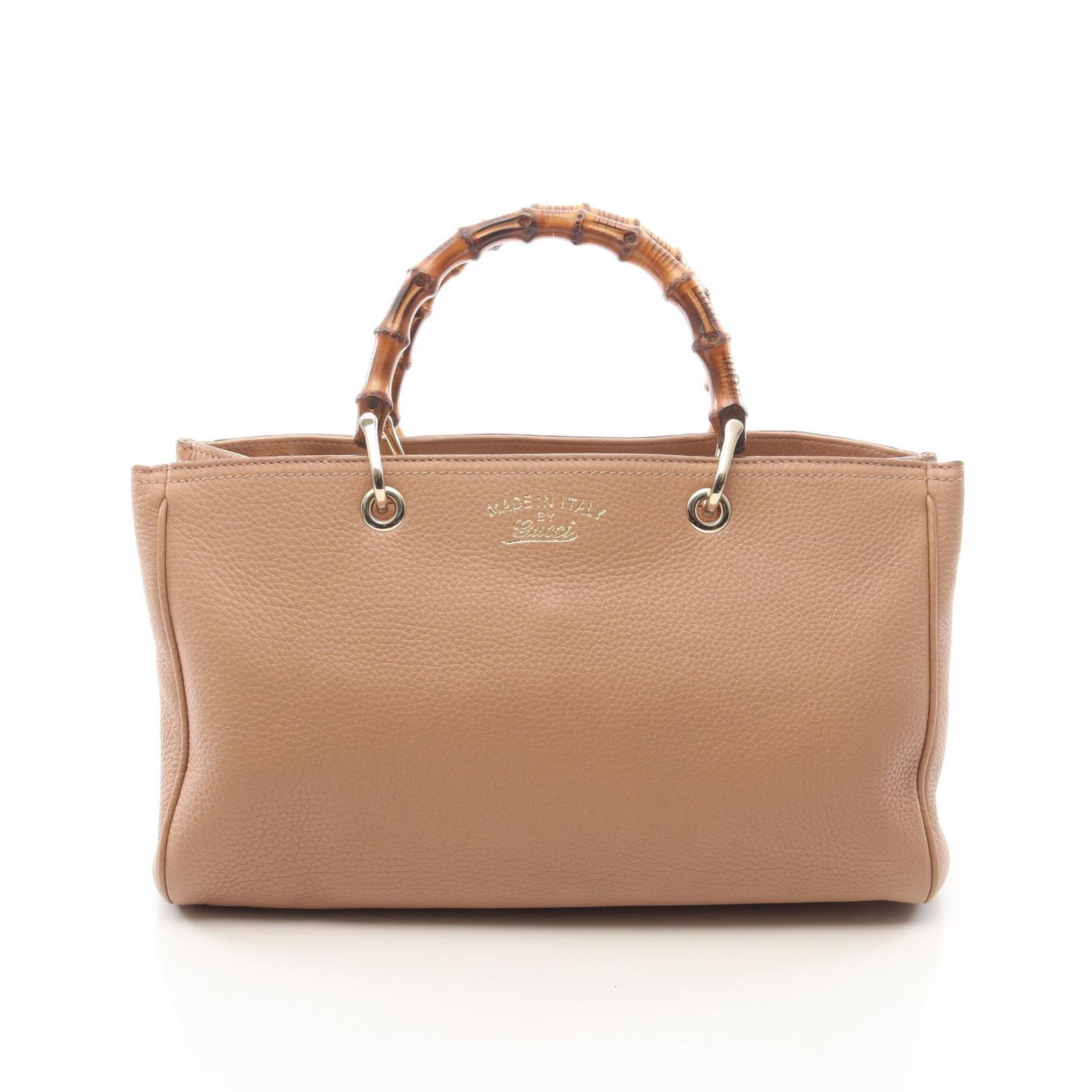 GUCCI グッチ バンブー ショッパー ミディアム トートバッグ