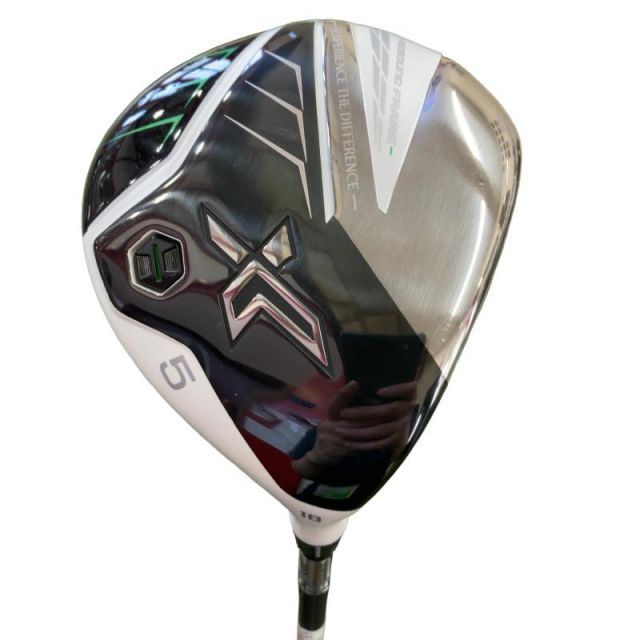 【中古】 ダンロップ XXIO(2022) eks ホワイト 5W フェアウェイウッド FW Miyazaki AX-2(FW) (フレックスS) メンズ 男性用 右利き 右用 Bランク ゴルフクラブ
