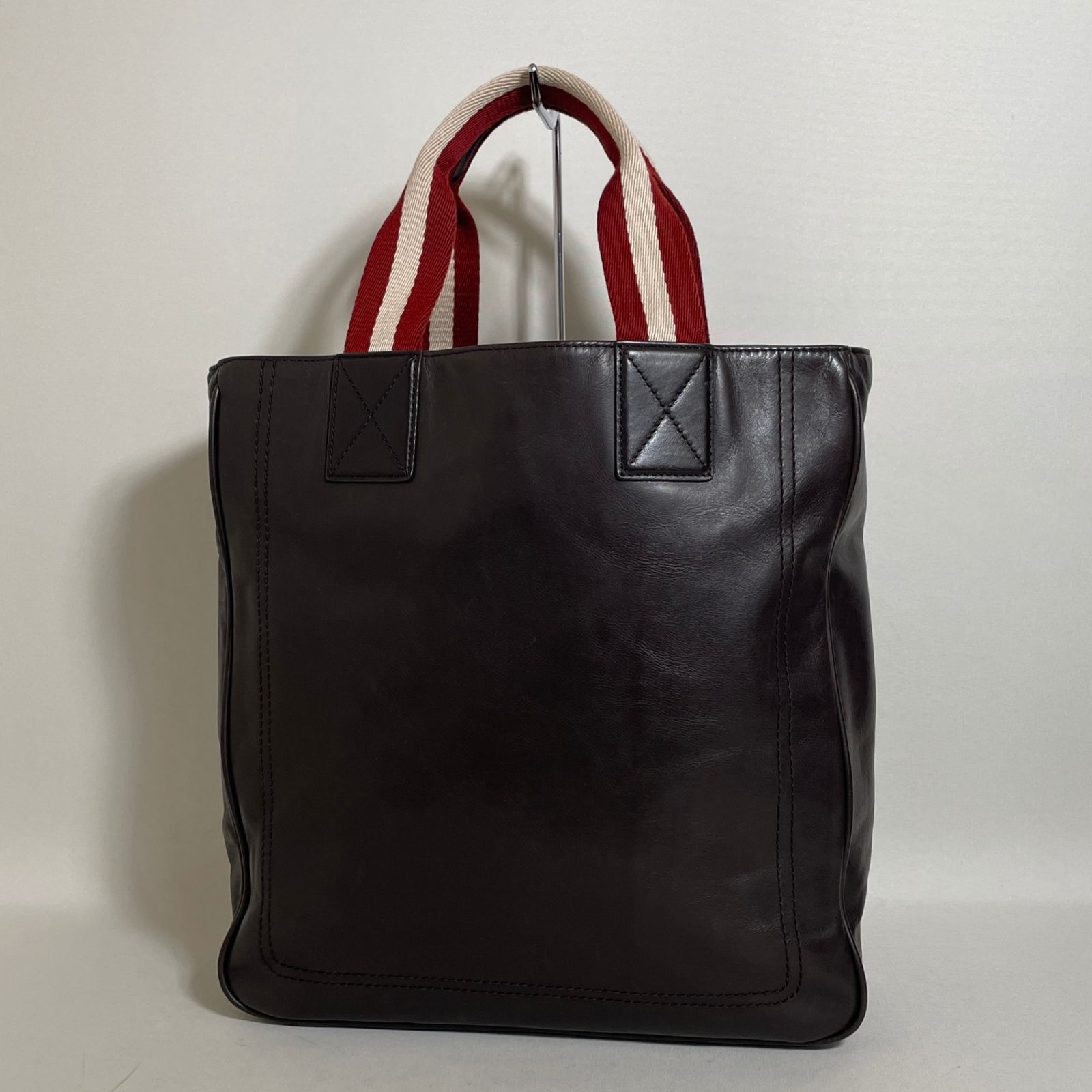 2604-248｜美品｜バリー トレスポ 2WAYバッグ レザー ダークブラウン