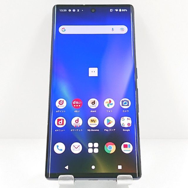 arrows NX9 F-52A ドコモ ネイビー 送料無料 本体 c20149