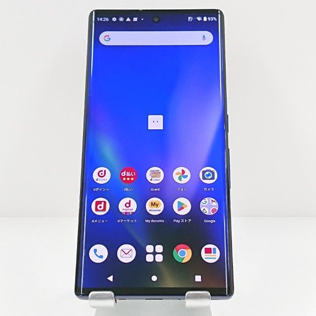 arrows NX9 F-52A ドコモ ネイビー 送料無料 本体 c20155