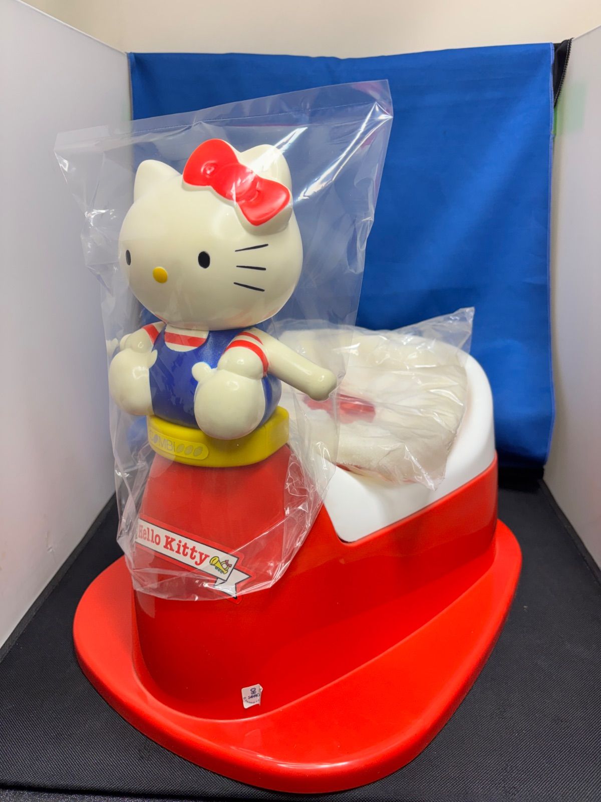 キティちゃん サンリオ おまし おまる トイレ 人形 新品 当時物