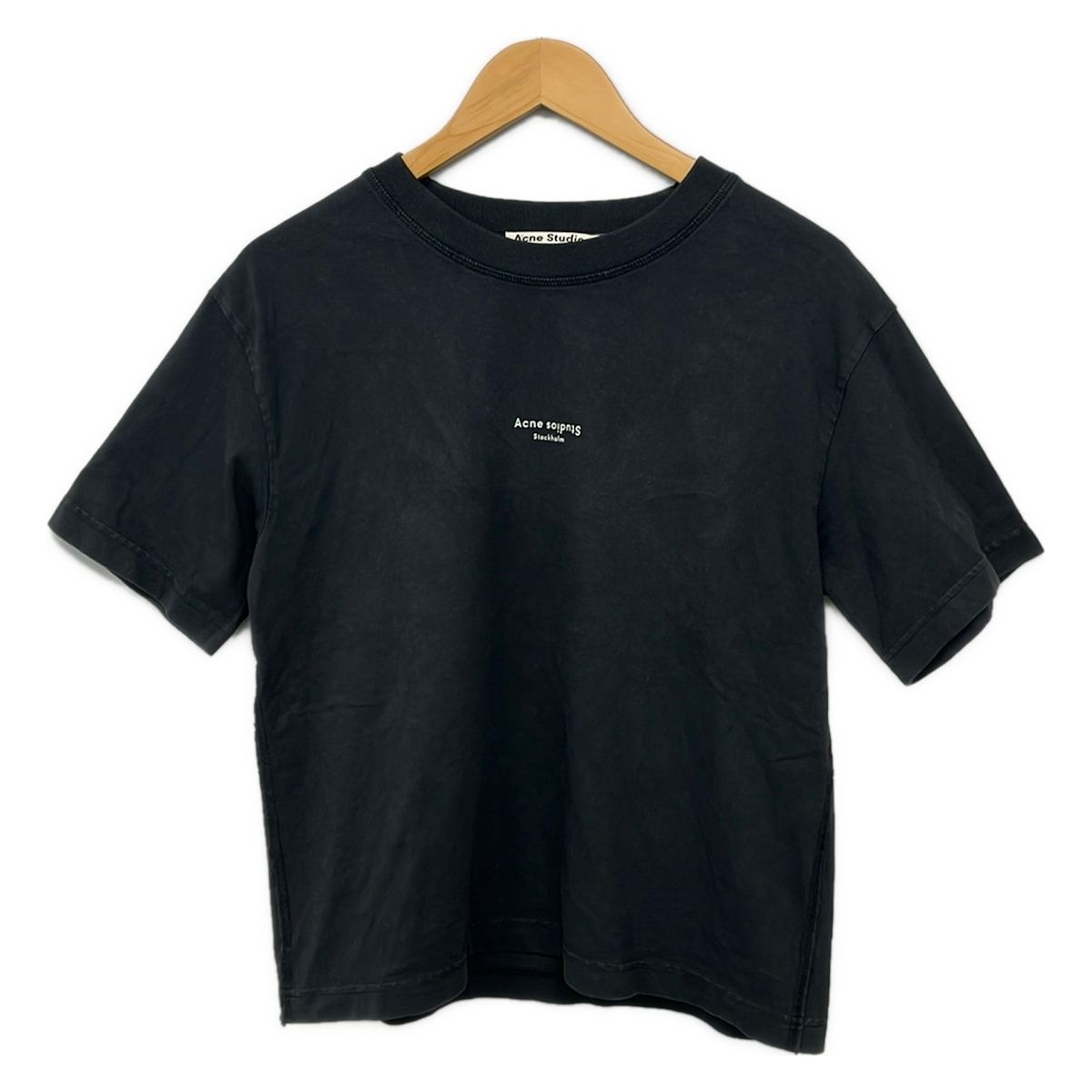 ACNE STUDIOS(アクネ ストゥディオズ) 半袖Tシャツ サイズXS レディース - FN-WN-TSHI000196 ダークグレー クルーネック