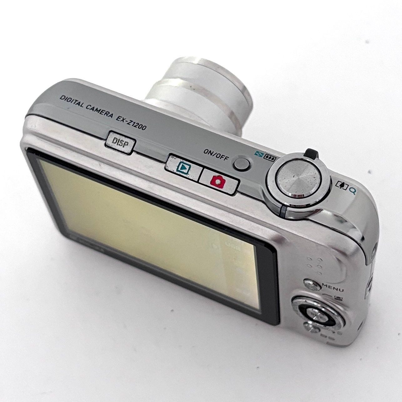 極美品】CASIO カシオ EXILIM ZOOM EX-Z1200シルバー EXILIM EX-Z1200