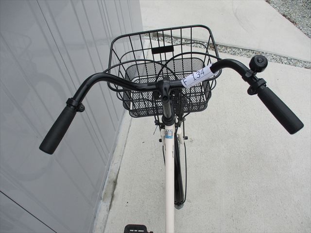 F134☆限定特価☆ 自転車 【 26インチ アイボリー 軽快車 】 Pro 