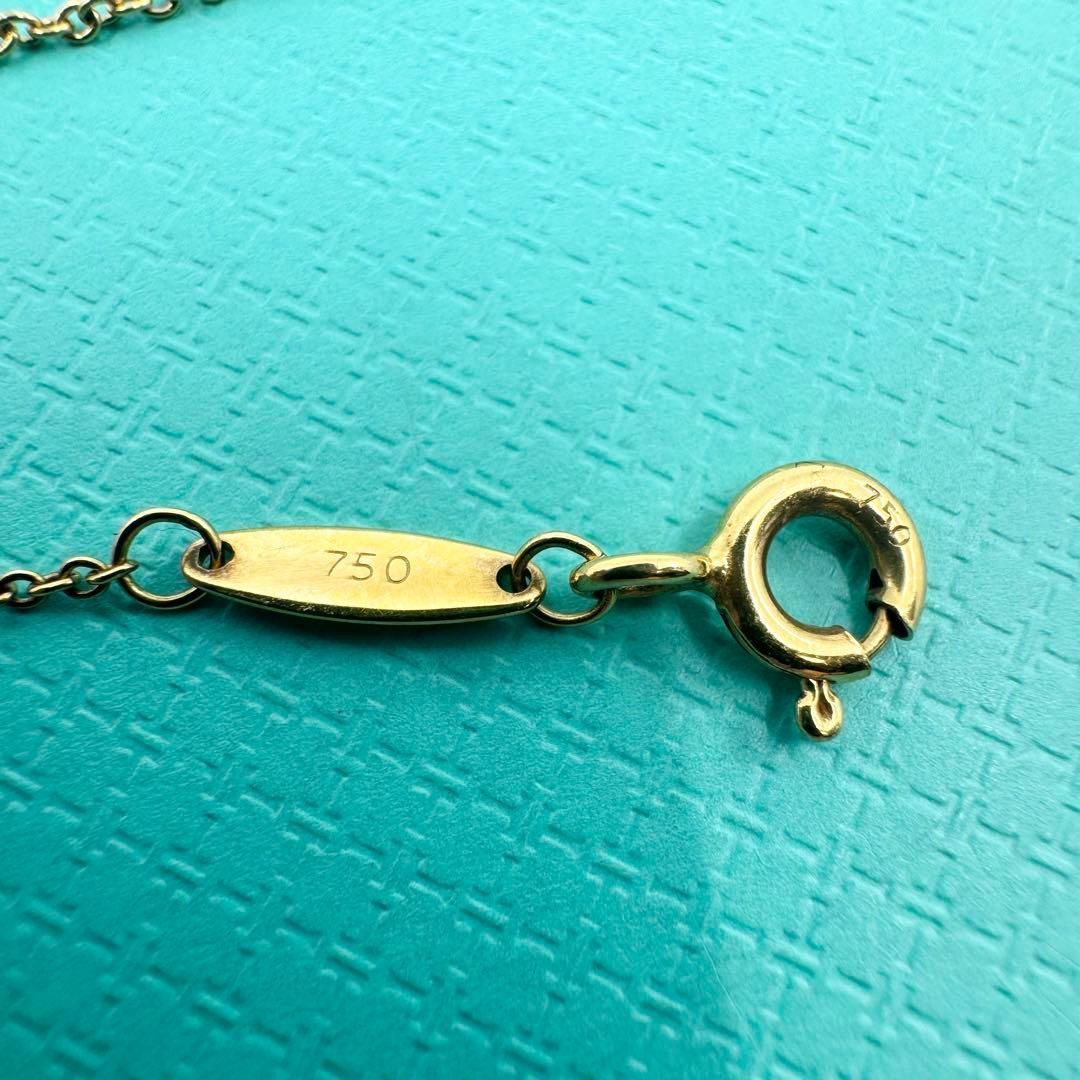 Tiffanyティファニー ネックレス バイザヤードダイヤモンド18k 750