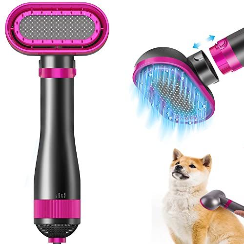ペット用ドライヤー 犬 ドライヤー ペットヘアドライヤー ペットヘア乾燥機 猫犬用グルーミングヘアドライヤー ペット用品 ペット美容器 3段階の温度調節が可能 冷熱風 片手操作可能 温度調節可能 軽量 静音 速乾性 PSE認定取得 日本語取扱 eae5fc64