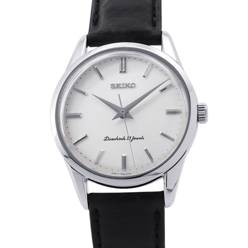 セイコー ダイヤショック 4S24-0070 SEIKO 腕時計 シルバー文字盤