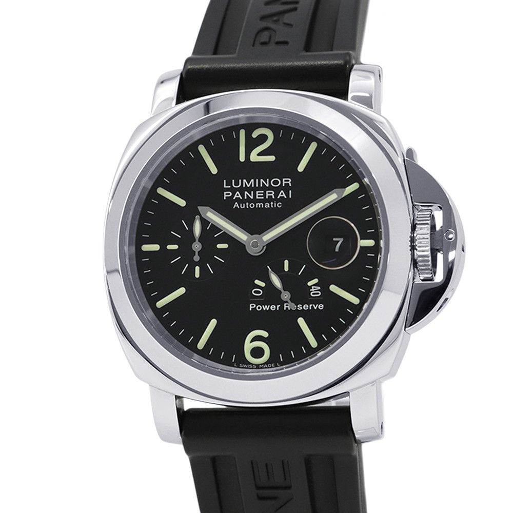 パネライ ルミノール パワーリザーブ PAM00090 PANERAI 腕時計 黒文字盤 275,400円