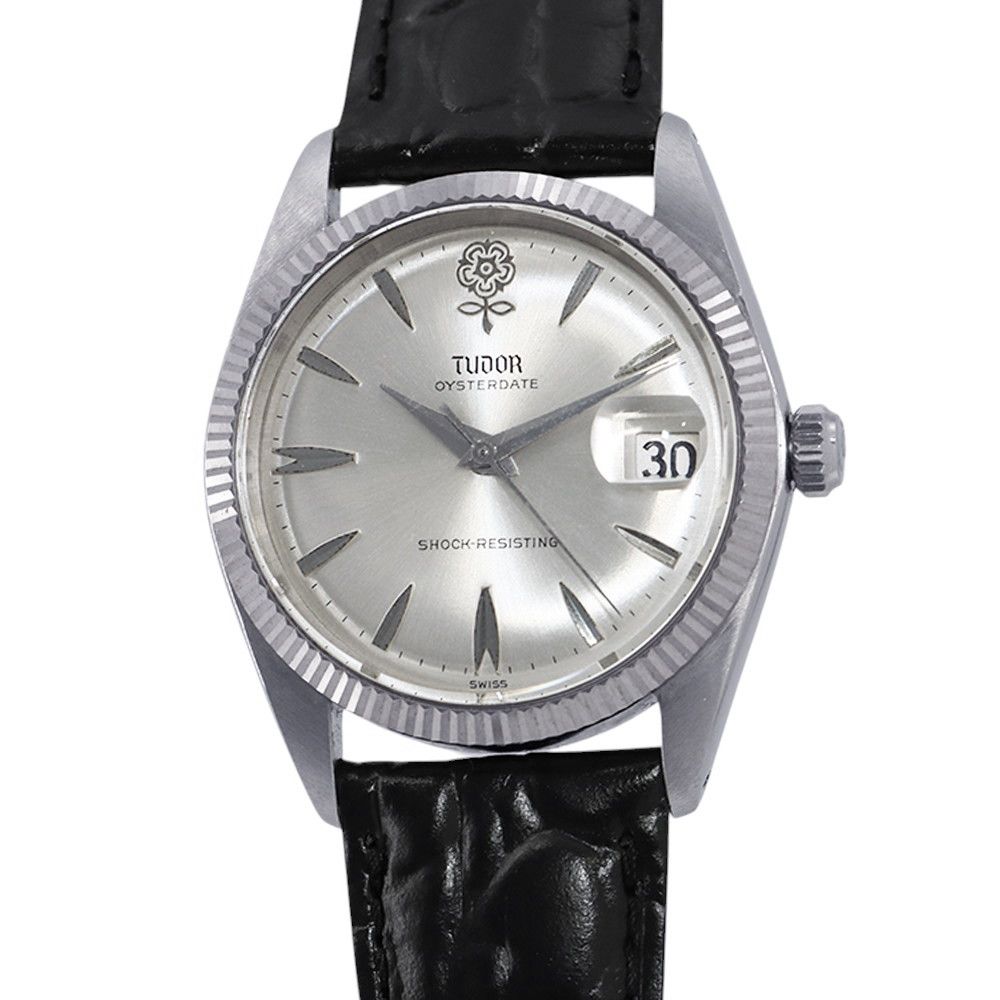 チュードル オイスターデイト デカバラ 7962 TUDOR 腕時計 チューダー シルバー文字盤