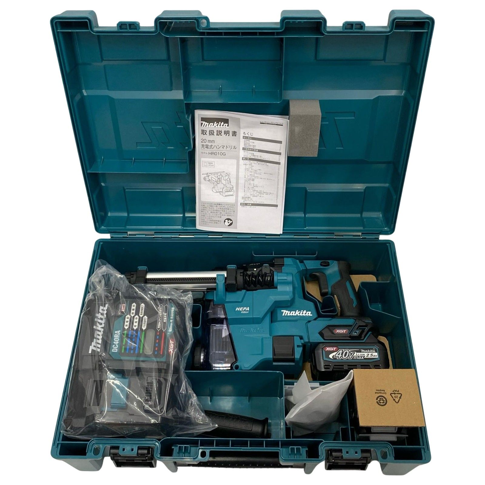 MAKITA マキタ 充電式ﾊﾝﾏﾄﾞﾘﾙ HR010GRDXV 未使用品　付属品完備 42,900円