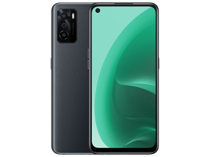 ★【中古品】 OPPO A55s 5G A102OP A102OP ブラック Softbank 管理:q19T