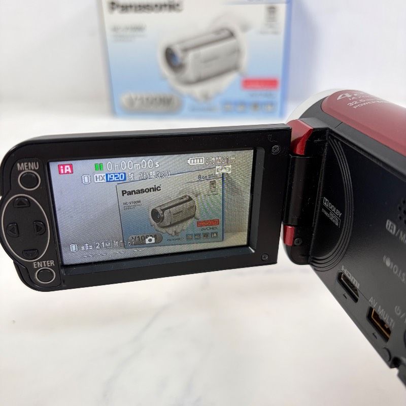 Panasonic HC-V100M ハンディカム ビデオカメラ デジタルハイビジョン