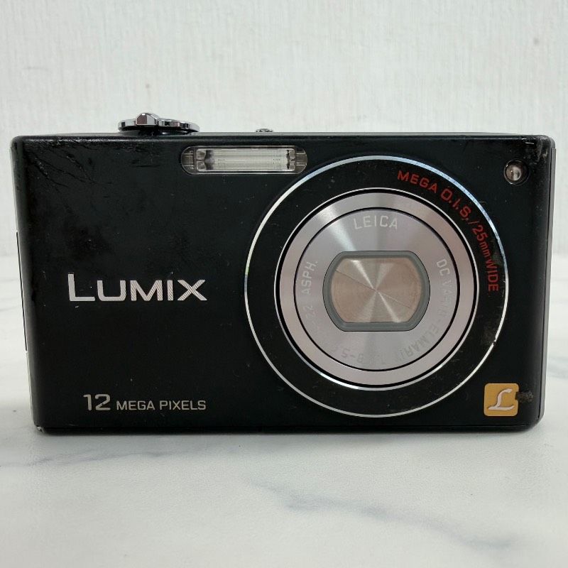 Panasonic DMC-FX40 LUMIX コンパクトデジタルカメラ ブラック 525K